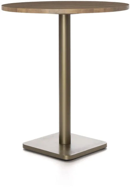 Bartafel Brest 80Ø | Vintage Oak - 2 kleuren - depauwwonen