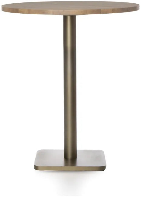 Bartafel Brest 80Ø | Vintage Oak - 2 kleuren - depauwwonen