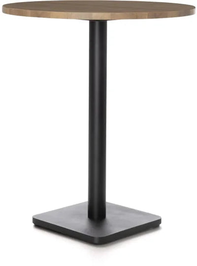 Bartafel Brest 80Ø | Vintage Oak - 2 kleuren by Coco Maison