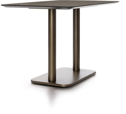 Bistrotafel Brest 120 x 75 | Stone Anthracite in 2 kleuren - depauwwonen