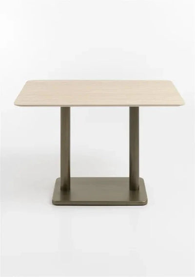 Bistrotafel Brest 120 x 75 | Travertine in 2 kleuren by Coco Maison