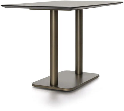 Bistrotafel Brest 120x75 | Marble Light Grey in 2 kleuren - depauwwonen