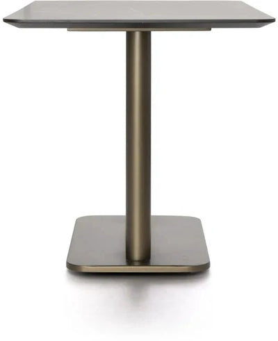 Bistrotafel Brest 120x75 | Marble Light Grey in 2 kleuren by Coco Maison