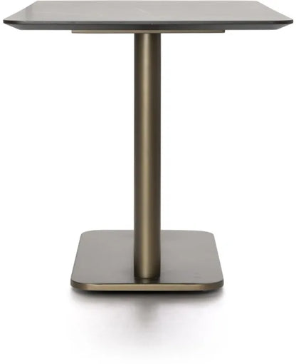 Bistrotafel Brest 120x75 | Marble Light Grey in 2 kleuren - depauwwonen