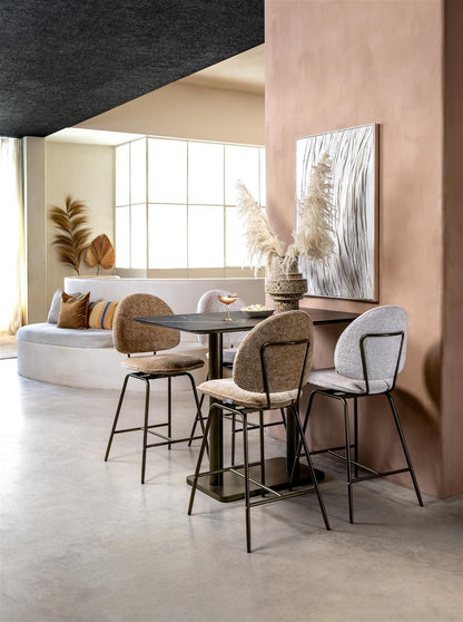 Barstoel Kjel Laag - in 4 kleuren - depauwwonen