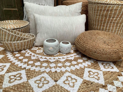 Rond vloerkleed Ibiza - in 3 maten by Rocaflor