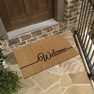 Kokosmat 'Welcome' 60 x 40 cm by dePauwWonen®