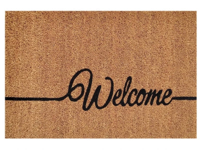Kokosmat 'Welcome' 60 x 40 cm by dePauwWonen®