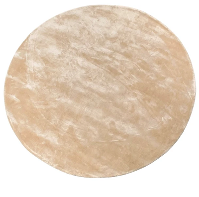 Vloerkleed Tencel rond laagpolig creme - in 3 maten by Rocaflor