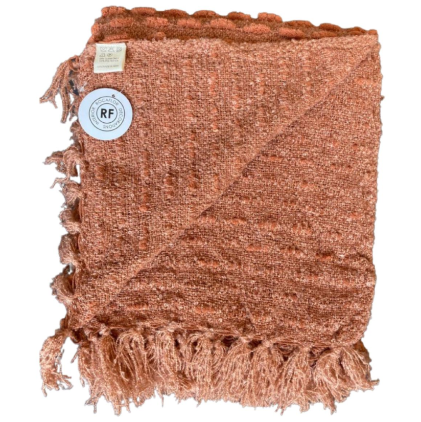 Plaid Chenille in 5 kleuren - depauwwonen