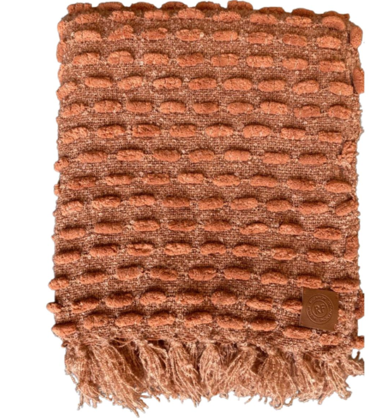 Plaid Chenille in 5 kleuren - depauwwonen