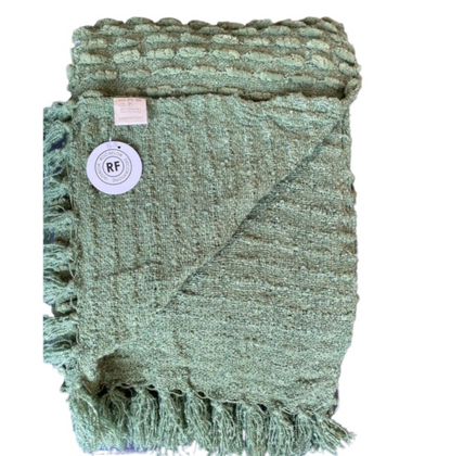 Plaid Chenille in 5 kleuren - depauwwonen