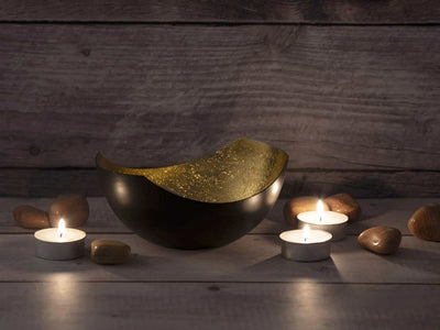 Waxinehouder Gouden Gloed set van 2 stuks by dePauwWonen®