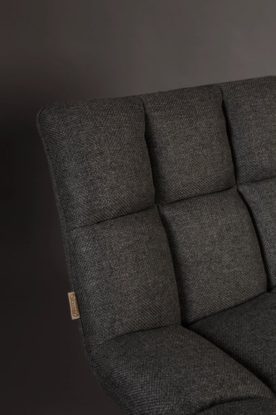 Fauteuil Bar Dark Grey by Dutchbone