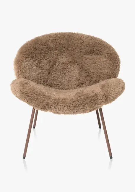 Fauteuil Freddy bruin by Coco Maison