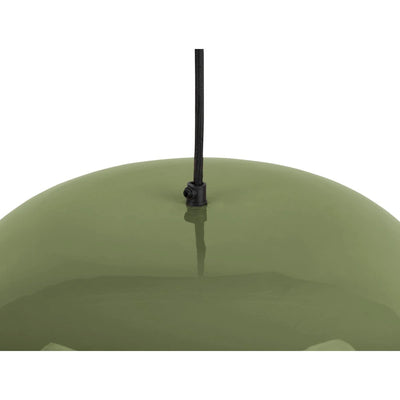 Hanglamp Koepel Groen by Leitmotiv