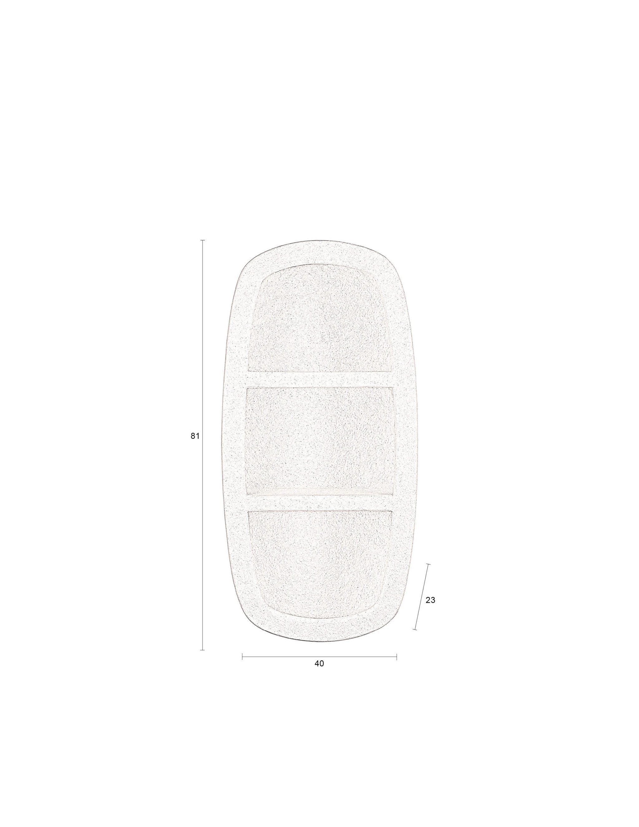 Wandkast Veda 2 Shelves by Dutchbone