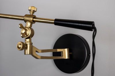 Wandlamp Penelope Black by Dutchbone
