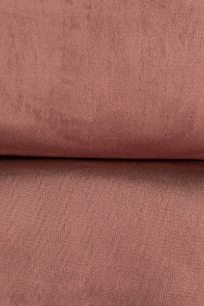 Hocker Bar Velvet Old Pink