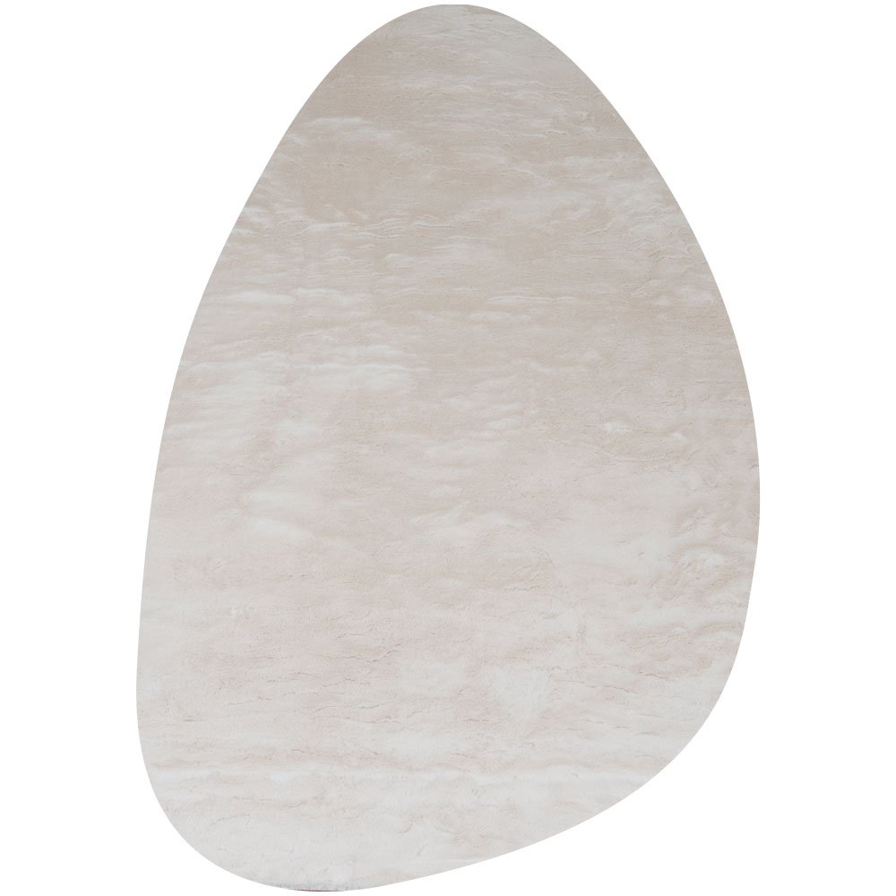 Vloerkleed Morbido Ivory - Kiezelvormig 200 x 280 cm