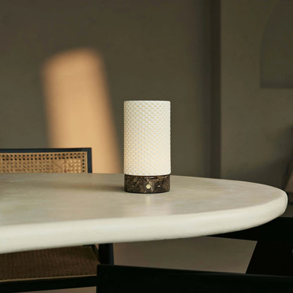 Tafellamp oplaadbaar Luna marmeren