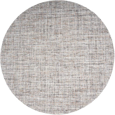 Vloerkleed Cross Grey/Beige – Rond ø160 cm by Veer Carpets