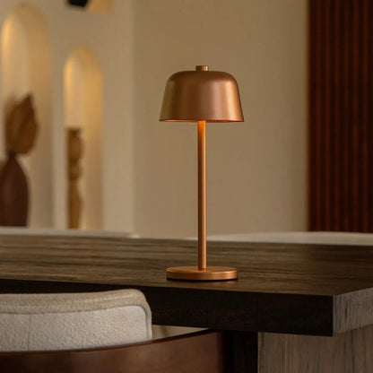 Tafellamp oplaadbaar Anton Koperen