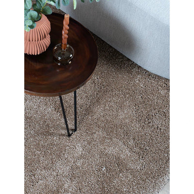 Vloerkleed Milano Bruin Rond ø200 cm by Veer Carpets