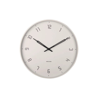 Wandklok Stark Grijs by Karlsson