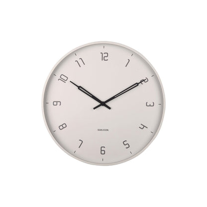 Wandklok Stark Grijs