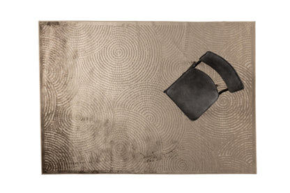 Carpet Dots 170x240 Caramel Brown