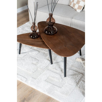 Vloerkleed Liana Creme 200 x 290 cm by Veer Carpets