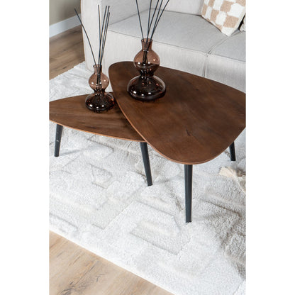 Vloerkleed Liana Creme 200 x 290 cm