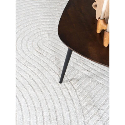 Vloerkleed Ella Cream Rond ø200 cm by Veer Carpets