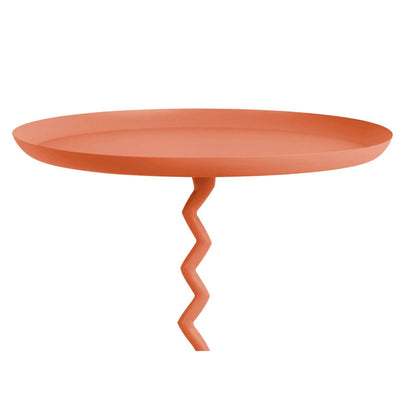 Bijzettafel Zig Zag Groot Oranje by Leitmotiv
