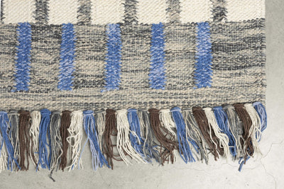 Vloerkleed Hampton 160x230 Blue by Dutchbone