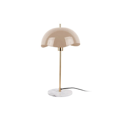 Tafellamp Wave Dome Beige by Leitmotiv