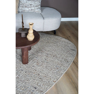 Vloerkleed Stone Donker Beige - Kiezelvormig 160 x 230 cm by Veer Carpets