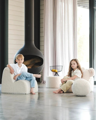 Kinderfauteuil Cloud Cream White by WigiWama