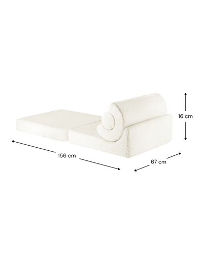 Kinderfauteuil Flipster Cream White by WigiWama