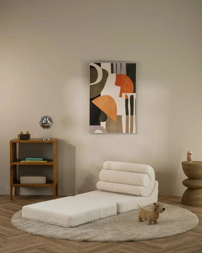 Kinderfauteuil Flipster Cream White by WigiWama