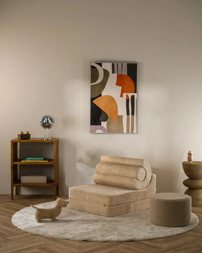 Kinderfauteuil Flipster Brown Sugar by WigiWama