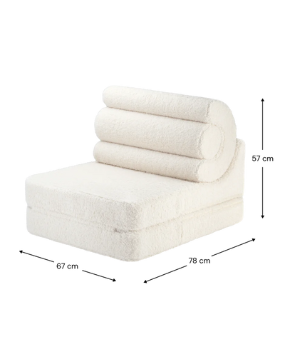 Kinderfauteuil Flipster Cream White by WigiWama
