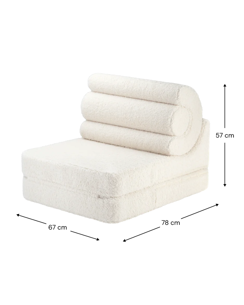Kinderfauteuil Flipster Cream White - depauwwonen