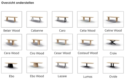 Deens Ovaal | Belair Wood by Forme