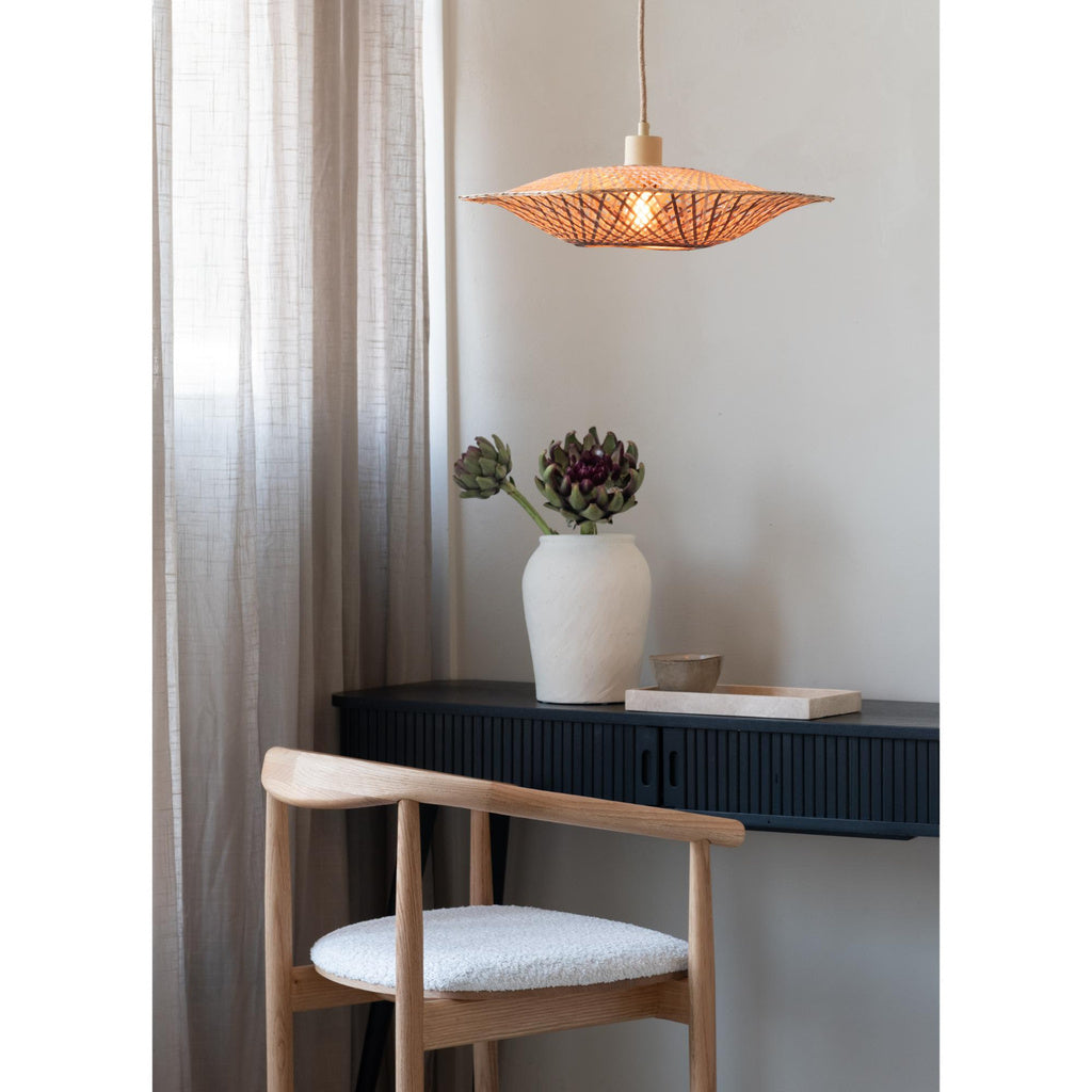 Hanglamp Madura - Naturel - Ø44cm x13cm - depauwwonen