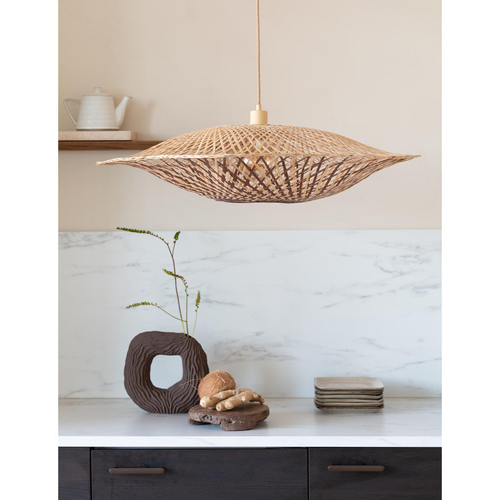 Hanglamp Madura - Naturel - Ø60cm x 17cm - depauwwonen