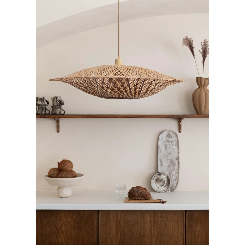 Hanglamp Madura - Naturel - Ø60cm x 22cm by GOOD&MOJO
