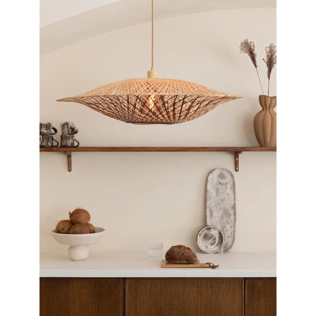 Hanglamp Madura - Naturel - Ø60cm x 22cm by GOOD&MOJO