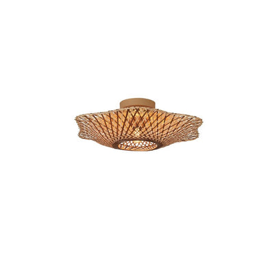 Plafonniere Madura - Naturel - Ø44cm x 13cm by GOOD&MOJO